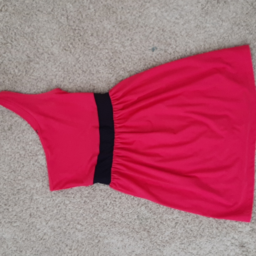 Fuchsia One Shoulder Dress
